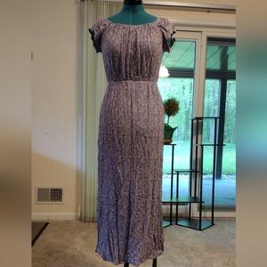 Small Lush purple cottagecore dress